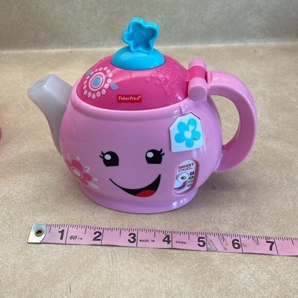 Fisher-Price Smart Stages Pink Tea Cup & 2 Pink Cups - Picture 8 of 9